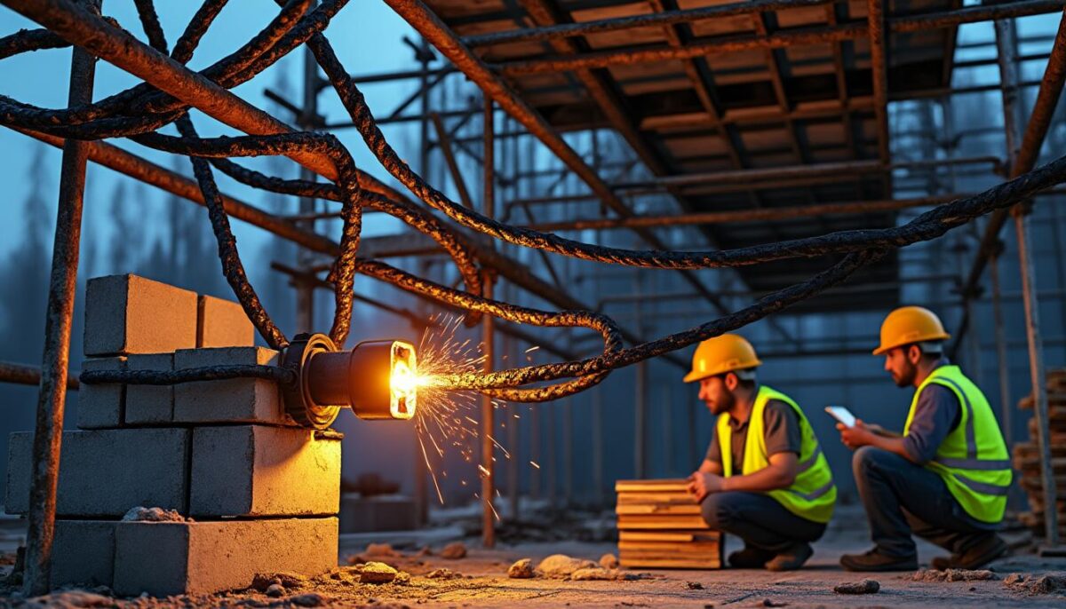 découvrez les enjeux de sécurité liés aux extensions électriques sur chantier et les risques d'incendie associés, ainsi que les bonnes pratiques pour prévenir ces dangers.