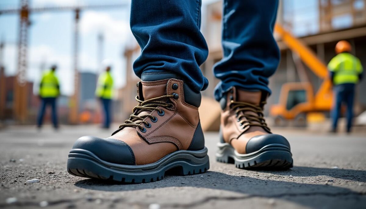assurez la sécurité sur votre chantier en portant des chaussures adaptées. découvrez pourquoi choisir le bon équipement est essentiel pour éviter les accidents et protéger vos pieds.